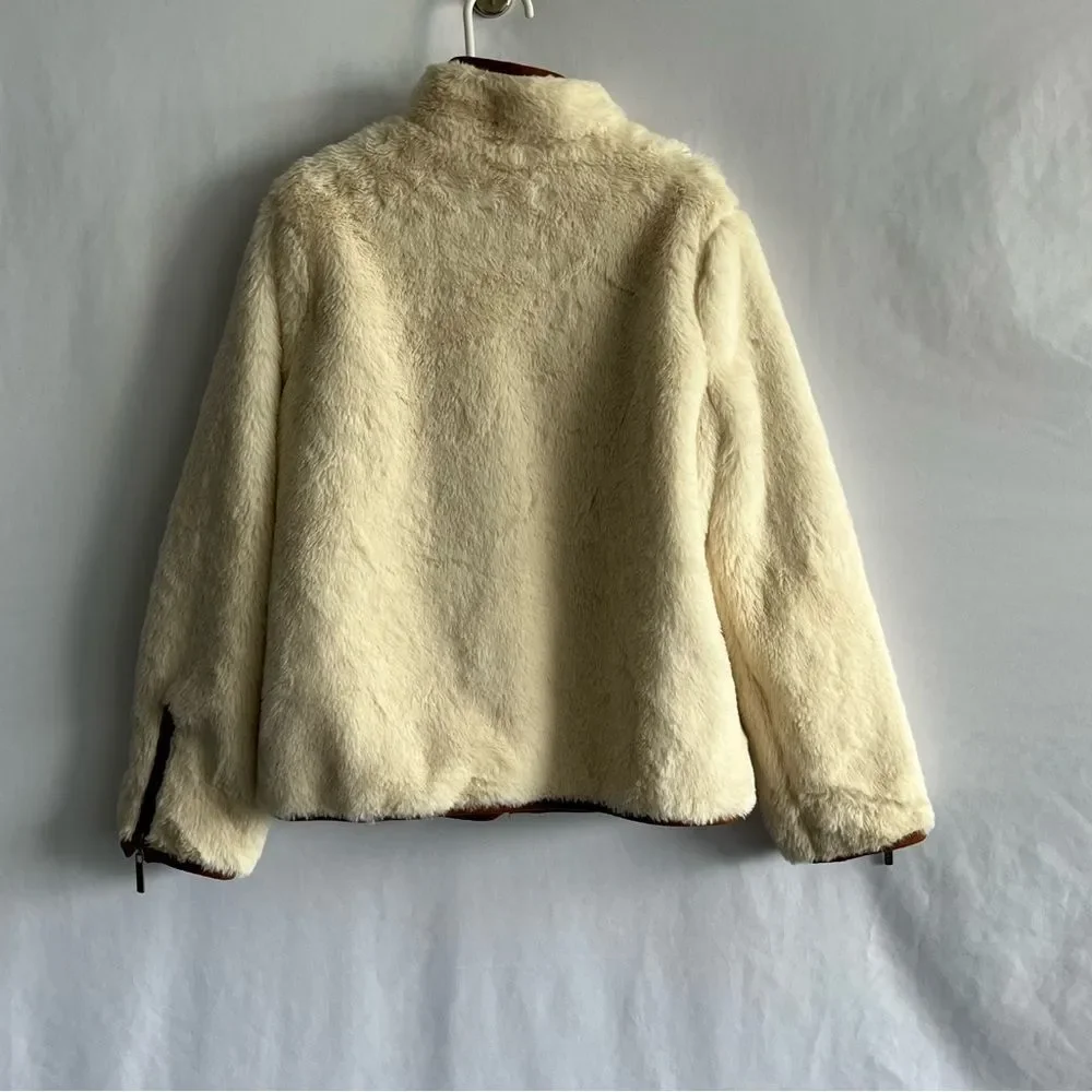 Copper Key Cream Sherpa Jacket
